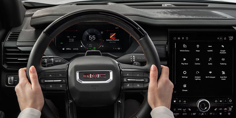 2026 GMC Acadia Interior Displays