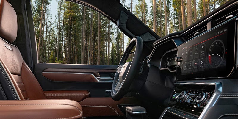 2026 GMC Sierra 1500 Interior Design
